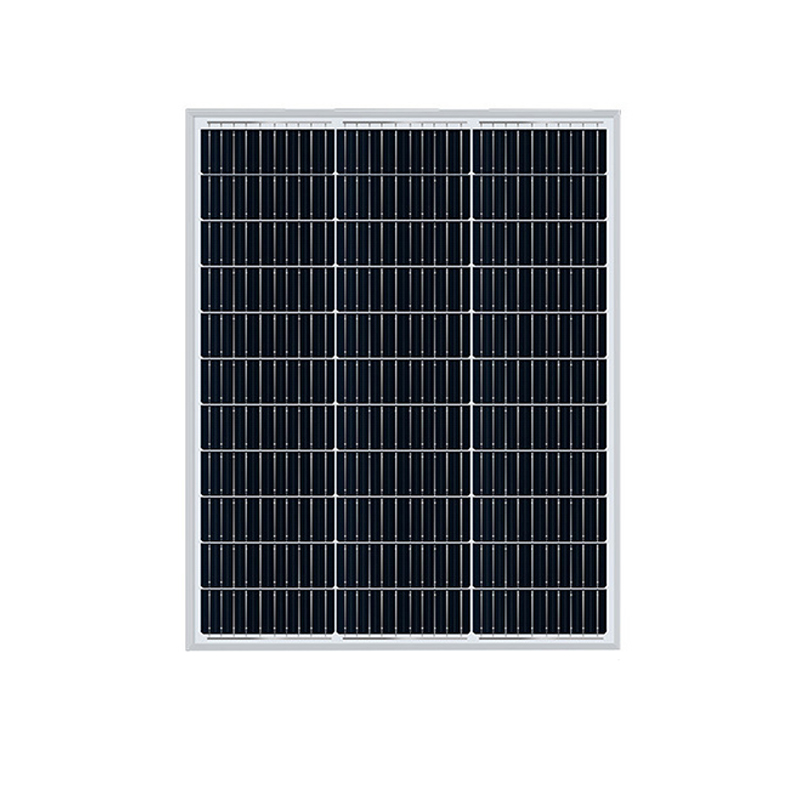20W-100W monokristallina kiselsolpaneler